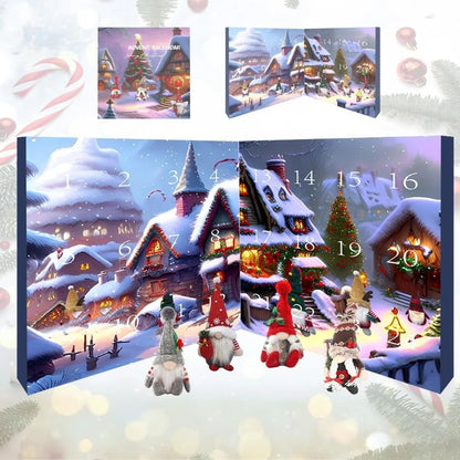 Calendarul de Advent 2025 cu elfi de Crăciun