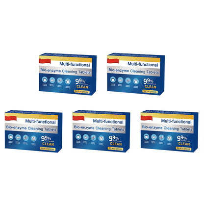 🔥Cumpără 1, primești 2 gratis🔥 (Cumpără mai mult, primești mai mult) Tablete de curățare multifuncționale cu bioenzimă