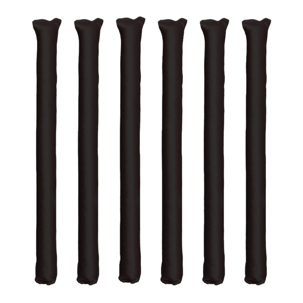 Bigudiuri de păr Kitsch Satin Rosewood fără căldură (pachet de 6)