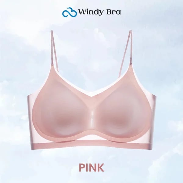 【M-4XL】WindyBra - Sutien de vară ultra-subțire, fără cusături, din mătase rece, confortabil, pentru mărimi mari