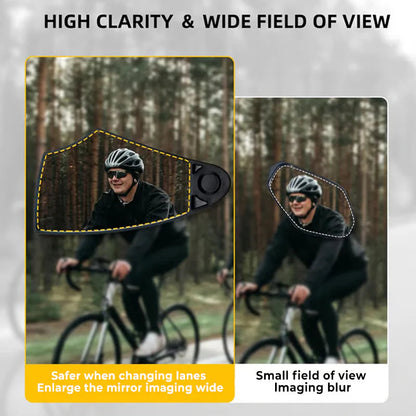 Oglindă reglabilă la 360° pentru ghidonul bicicletei