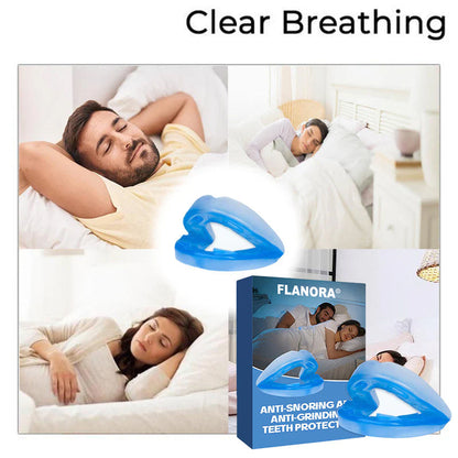 Flanora® Muștiuc reglabil anti-sforăit, mărime universală
