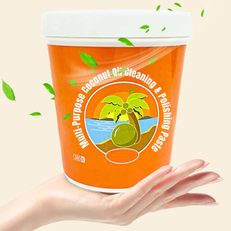[🔥50% Reducere] Soluție universală de curățat și lustruit cu ulei de cocos - Igiena băii, Curățarea bucătăriei, Lustruirea pardoselilor cu gresie