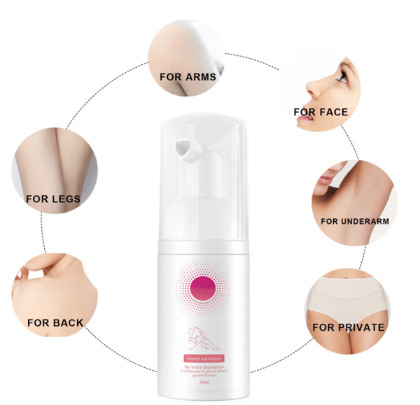 ✨Fier ca mierea: Spray depilator spumos [delicat și neiritant]