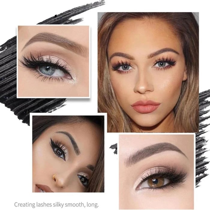 4D Silky Lengthening Eyelashes Waterproof Mascara