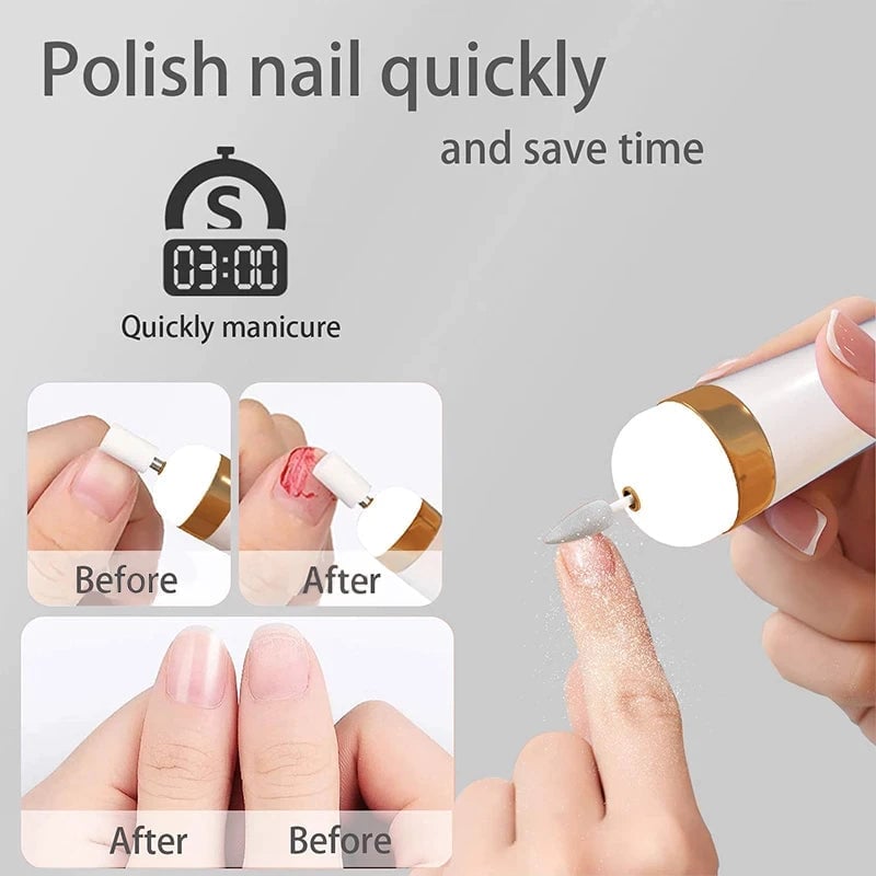 SET MAȘINĂ ELECTRICĂ PROFESIONALĂ PENTRU UNGHII PENTRU MANICHIURĂ