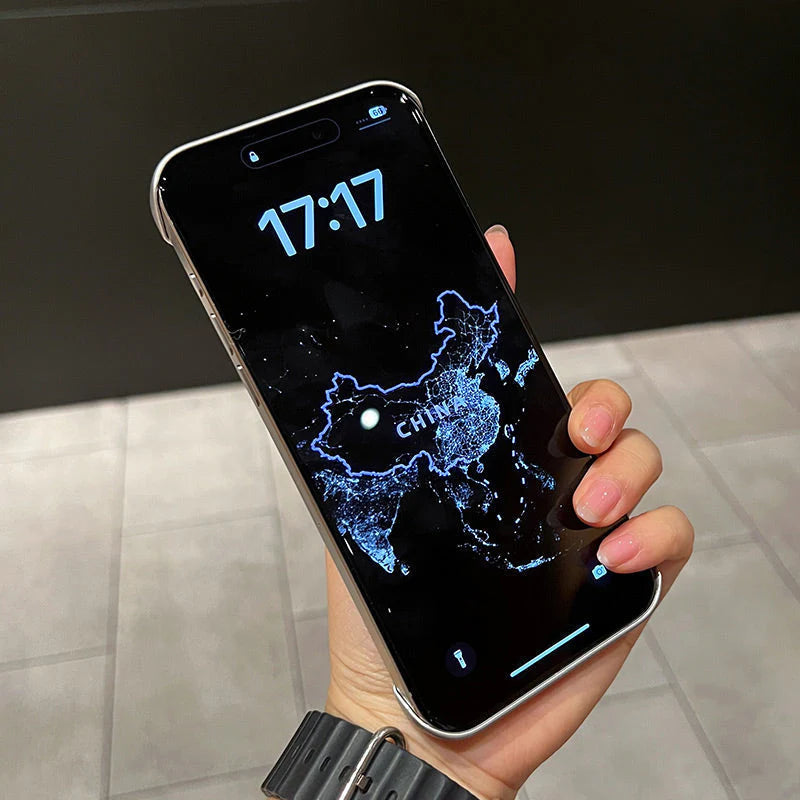 【iPhone 12-16】Carcasă ultra-subțire pentru iPhone, vopsea metalică, magnetică, textură mată