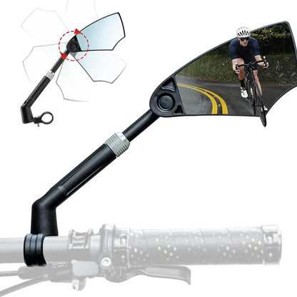 Oglindă reglabilă la 360° pentru ghidonul bicicletei