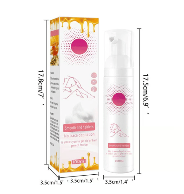 ✨Fier ca mierea: Spray depilator spumos [delicat și neiritant]