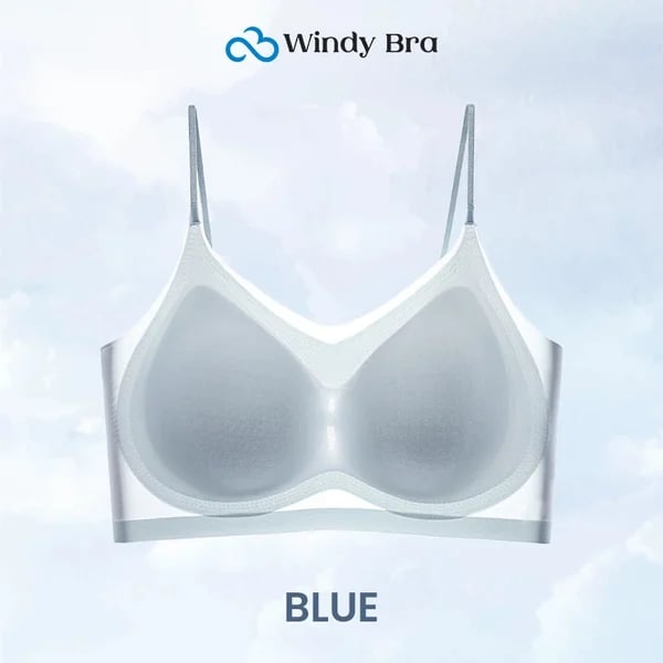 【M-4XL】WindyBra - Sutien de vară ultra-subțire, fără cusături, din mătase rece, confortabil, pentru mărimi mari