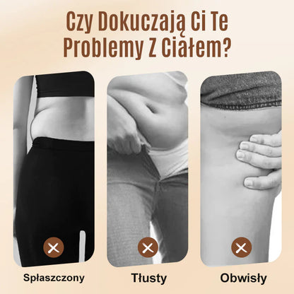 Set de chiloți modelatori cu talie înaltă, fără cusături, pentru femei