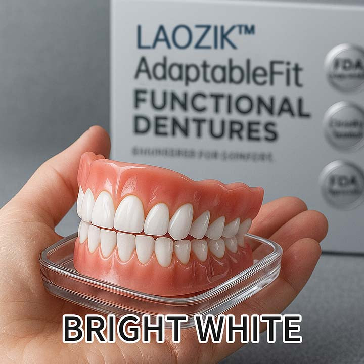 Proteze dentare funcționale LAOZIK™ cu ajustare adaptabilă – Fabricate în SUA și certificate de FDA