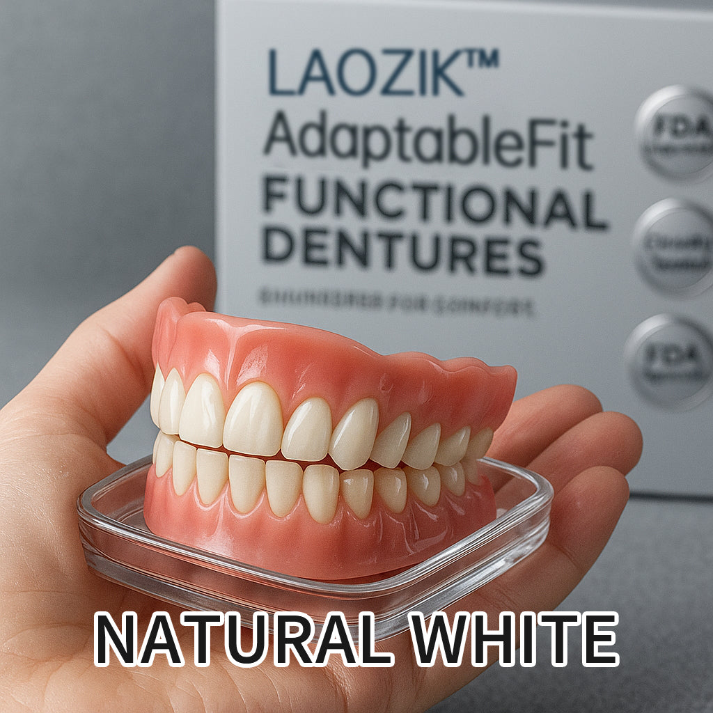 Proteze dentare funcționale LAOZIK™ cu ajustare adaptabilă – Fabricate în SUA și certificate de FDA