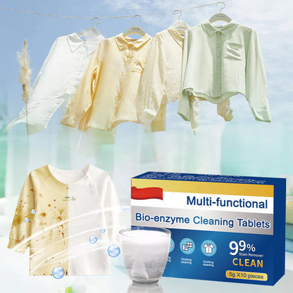 🔥Cumpără 1, primești 2 gratis🔥 (Cumpără mai mult, primești mai mult) Tablete de curățare multifuncționale cu bioenzimă