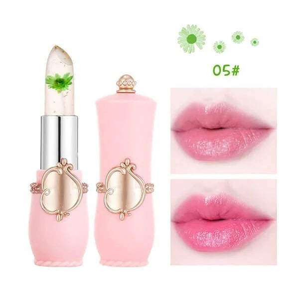 《Ruj de culoare Crystal Jelly Flower care își schimbă culoarea》🔥Cumpără unul și primești unul gratuit