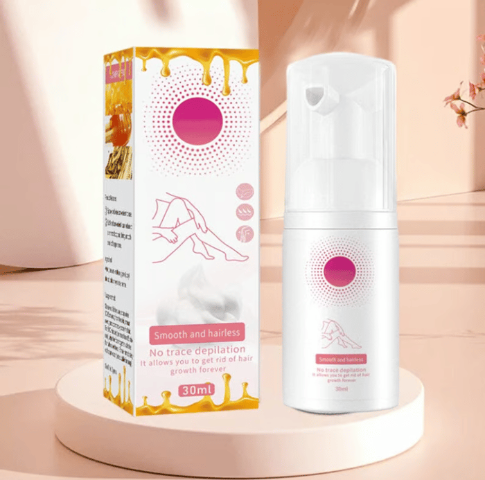 ✨Fier ca mierea: Spray depilator spumos [delicat și neiritant]