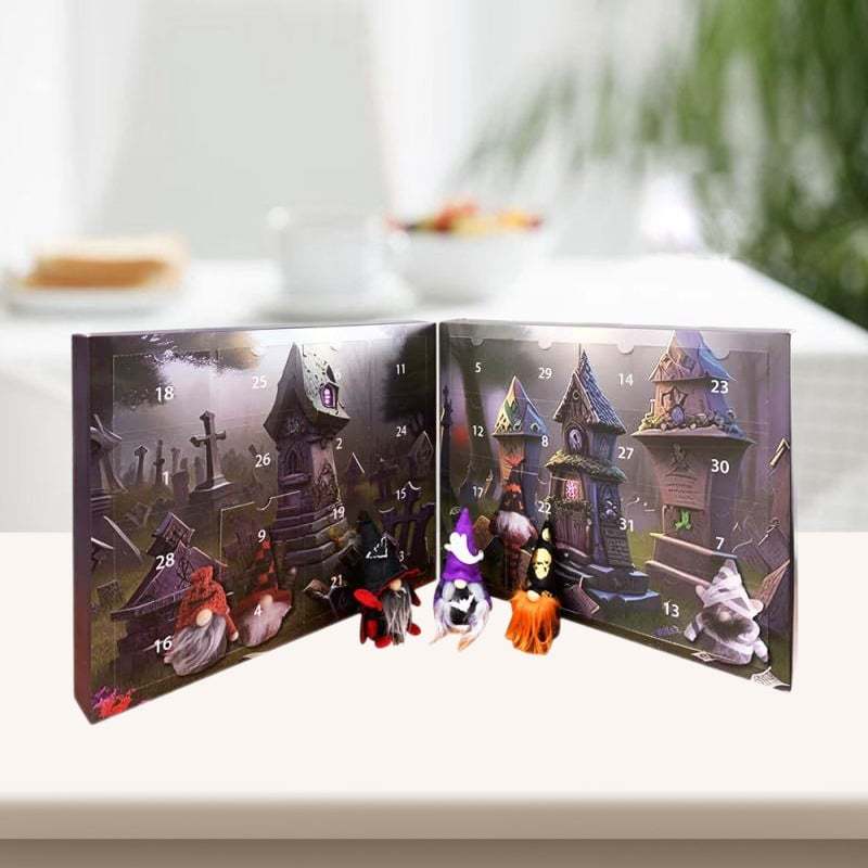 Calendarul de Advent 2025 cu elfi de Crăciun