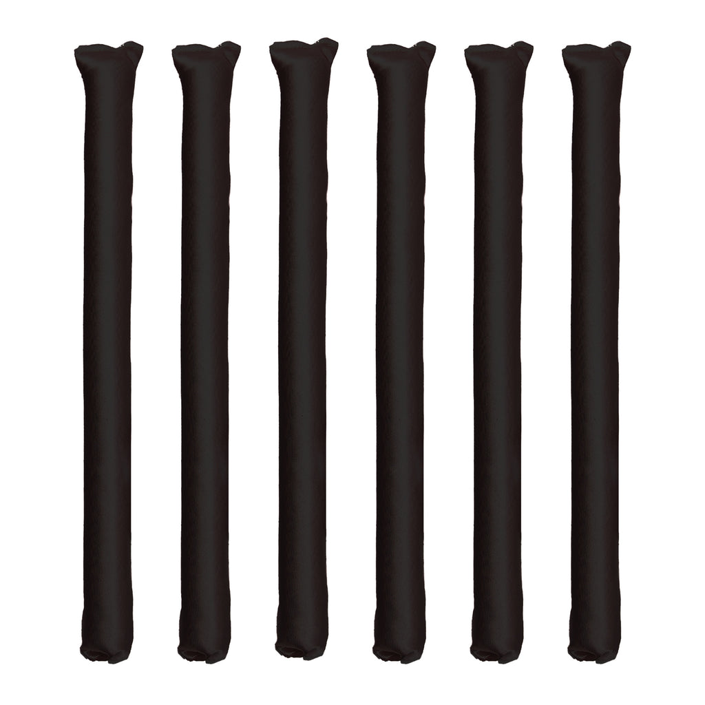 Bigudiuri de păr Kitsch Satin Rosewood fără căldură (pachet de 6)