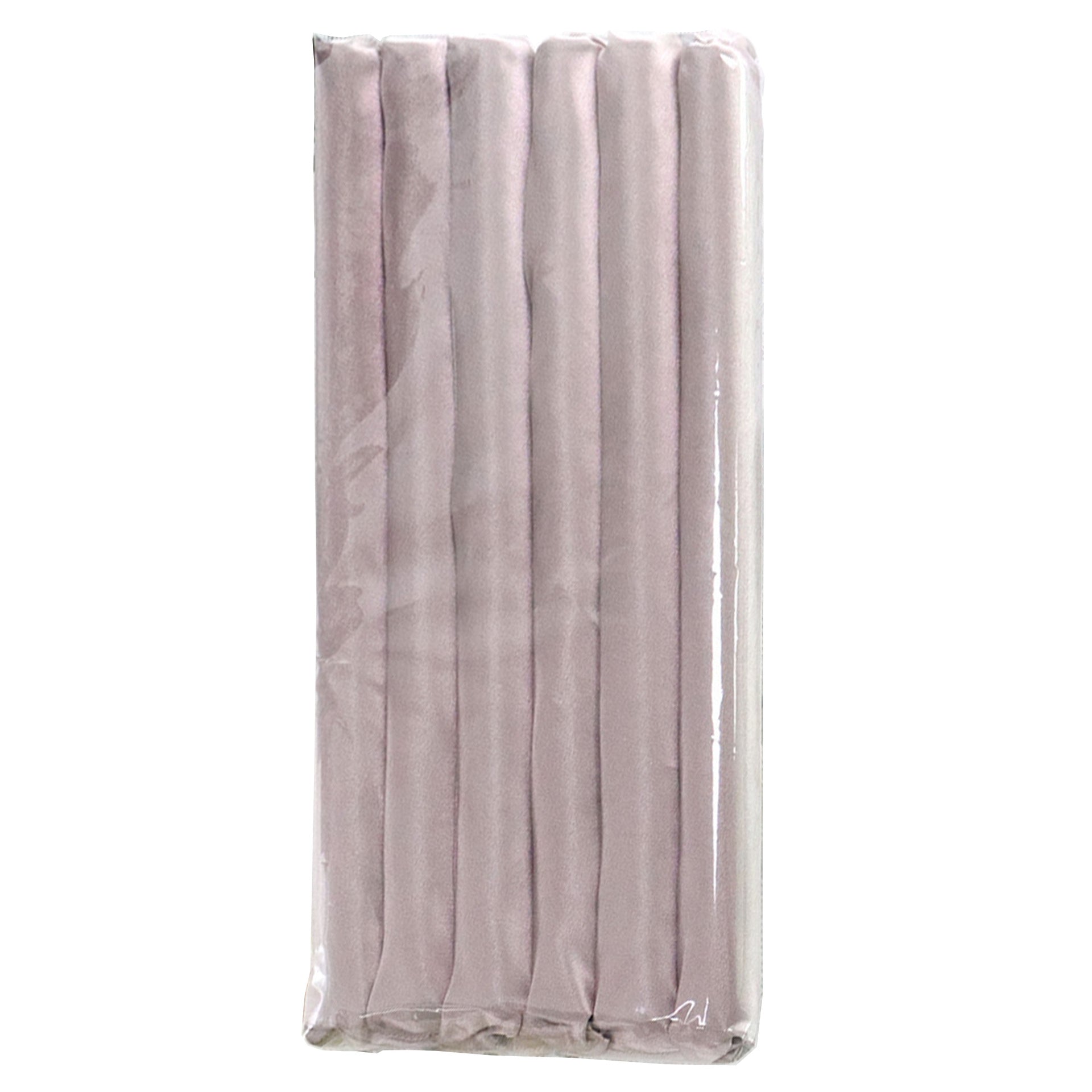 Bigudiuri de păr Kitsch Satin Rosewood fără căldură (pachet de 6)