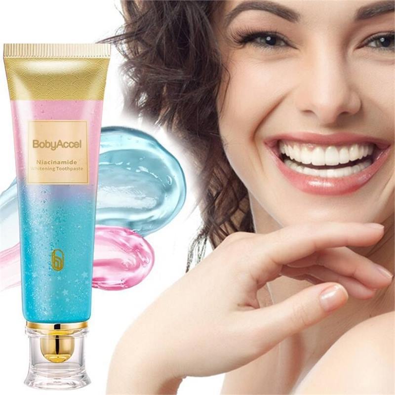 ⏰Ultimele 3 ore de reducere cu 50%: Set de pastă de dinți pentru albirea dinților JEREMYTIS™ cu niacinamidă