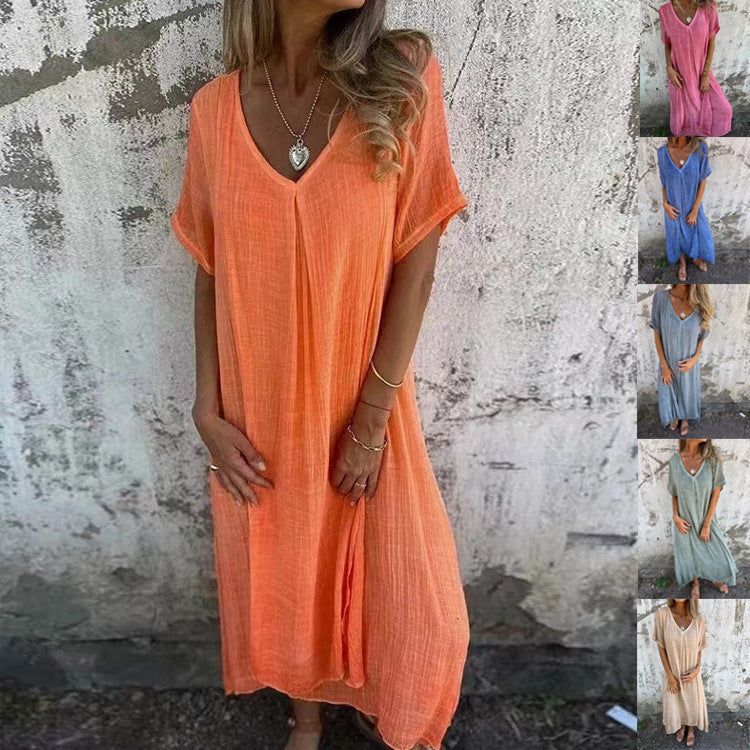 Rochie clasică de vară 100% in