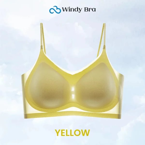 【M-4XL】WindyBra - Sutien de vară ultra-subțire, fără cusături, din mătase rece, confortabil, pentru mărimi mari