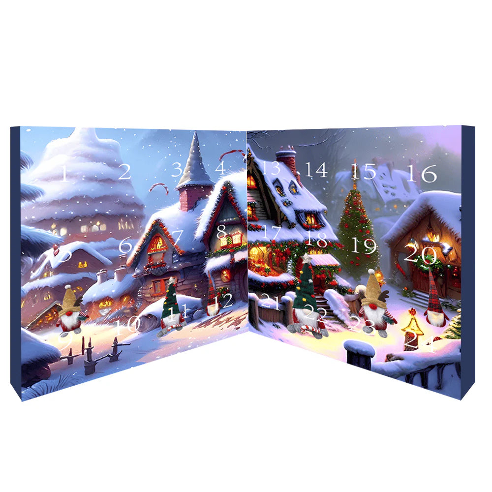 Calendarul de Advent 2025 cu elfi de Crăciun