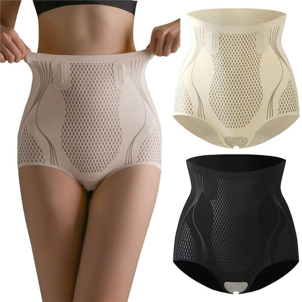 ✨ Lifting 3D al feselor ✨ Pantaloni scurți modelatori cu fibre ionice de înaltă elasticitate! Strângeți abdomenul și talia pentru a crea un raport talie-șold fermecător!