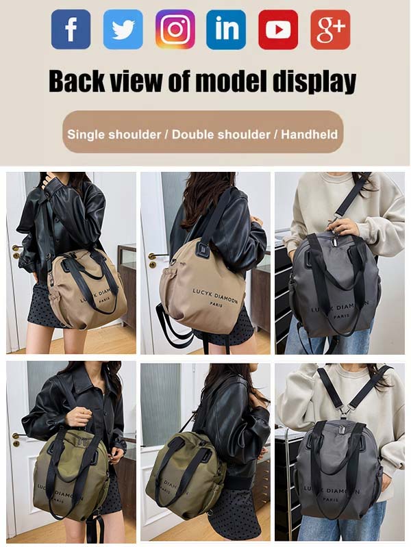 Rucsac multifuncțional 3 în 1, elegant și minimalist