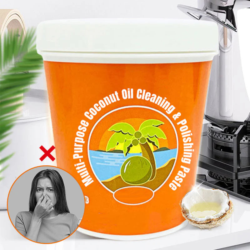 [🔥50% Reducere] Soluție universală de curățat și lustruit cu ulei de cocos - Igiena băii, Curățarea bucătăriei, Lustruirea pardoselilor cu gresie