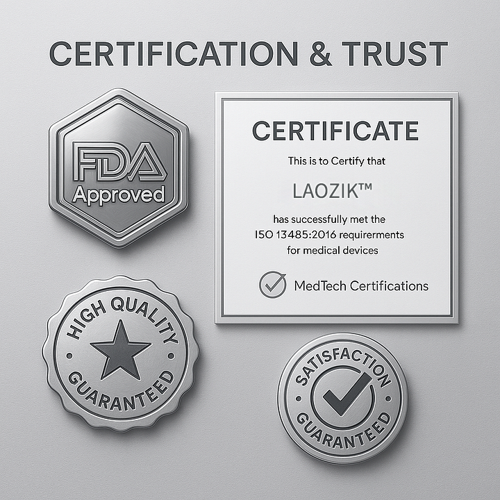 Proteze dentare funcționale LAOZIK™ cu ajustare adaptabilă – Fabricate în SUA și certificate de FDA