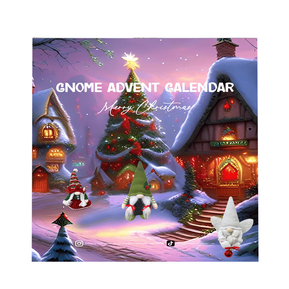 Calendarul de Advent 2025 cu elfi de Crăciun